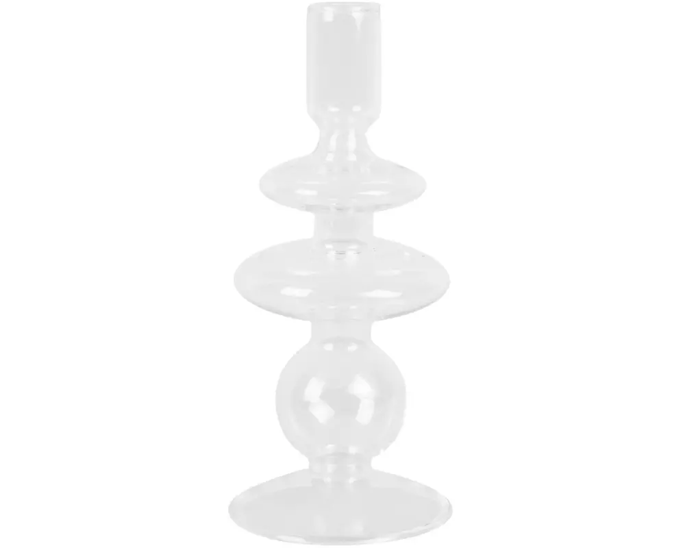 present time Kerzenhalter Art Rings 19.5 cm, Transparent