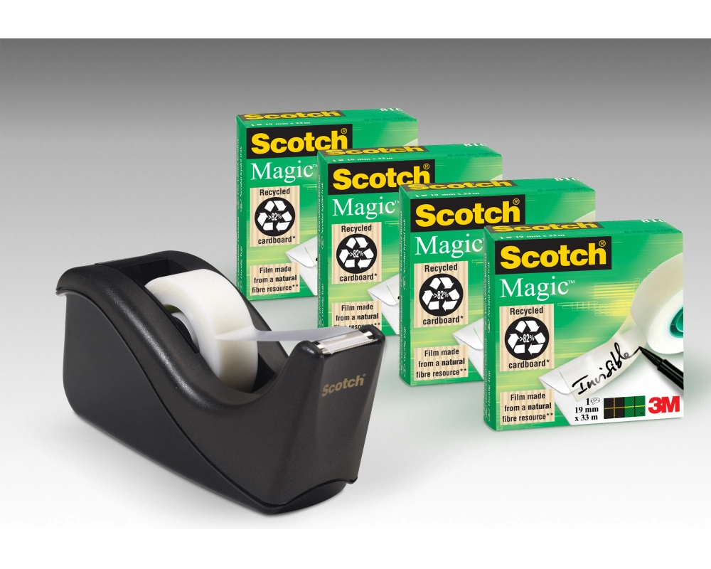 SCOTCH Promo Abroller C60-BK4 19mmx33m