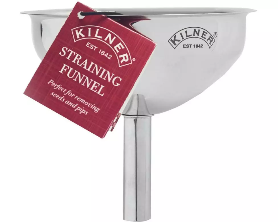 Kilner Trichter mit Sieb, 14 cm Silber