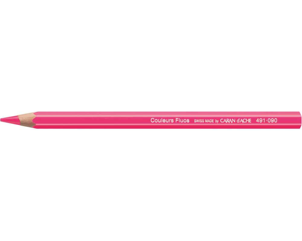 CARAN D'ACHE Farbstift Classic 491.090 rosa fluo