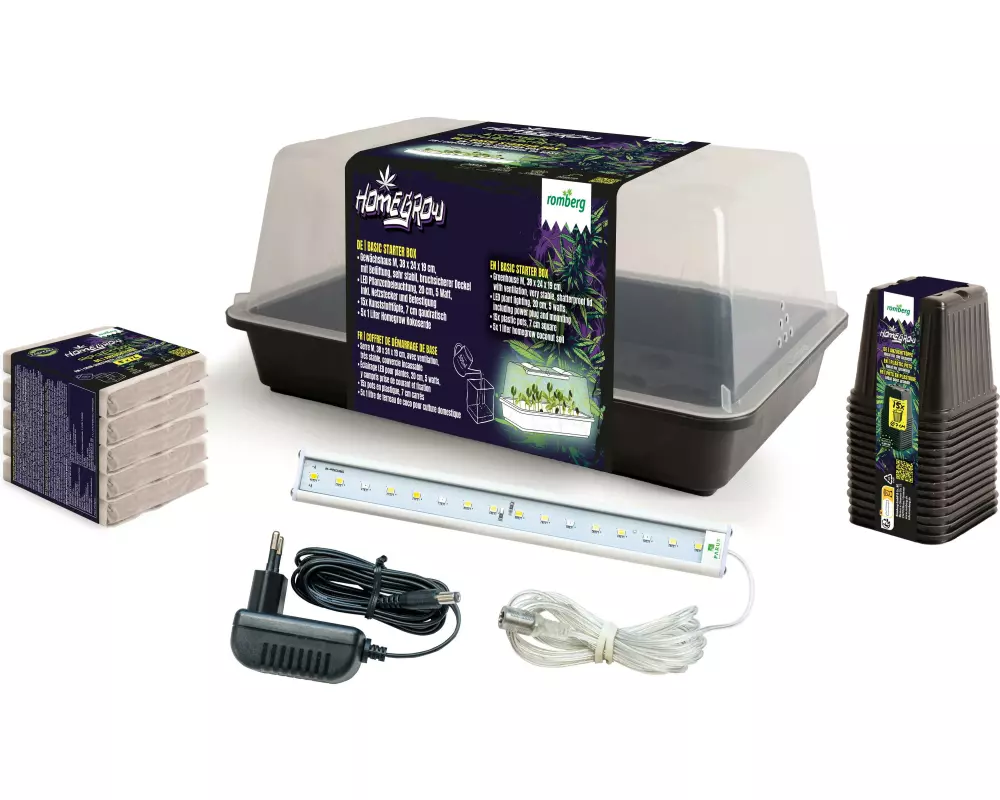 Romberg Basic Starter Box LED-Beleuchtung, Substrat, Grau