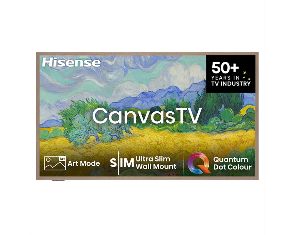 Hisense TV 55S7NQ, 4K, QLED, 120Hz, Canvas TV