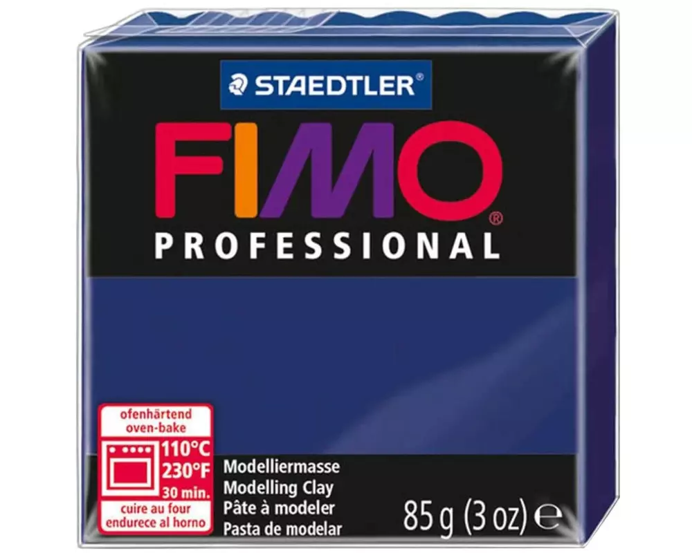 Fimo Modelliermasse Professional Marineblau
