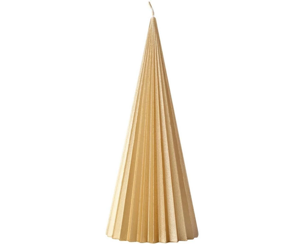 Villeroy & Boch Weihnachtskerze Christmas Chic Baum Gold 24 cm Gold