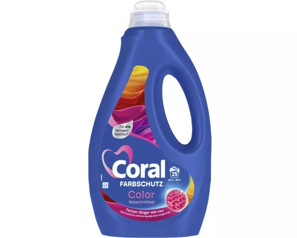 Coral Flüssigwaschmittel Optimal Color 1.25 l