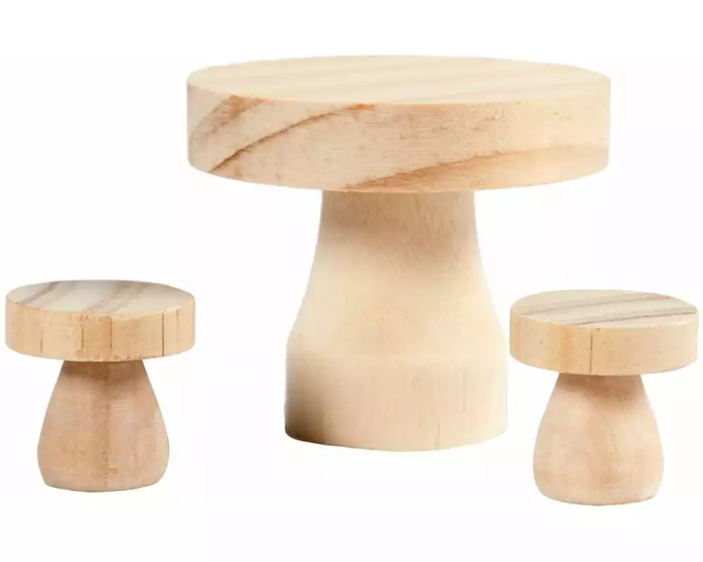 Creativ Company Mini-Möbel Set 2.5 x 2.5 cm