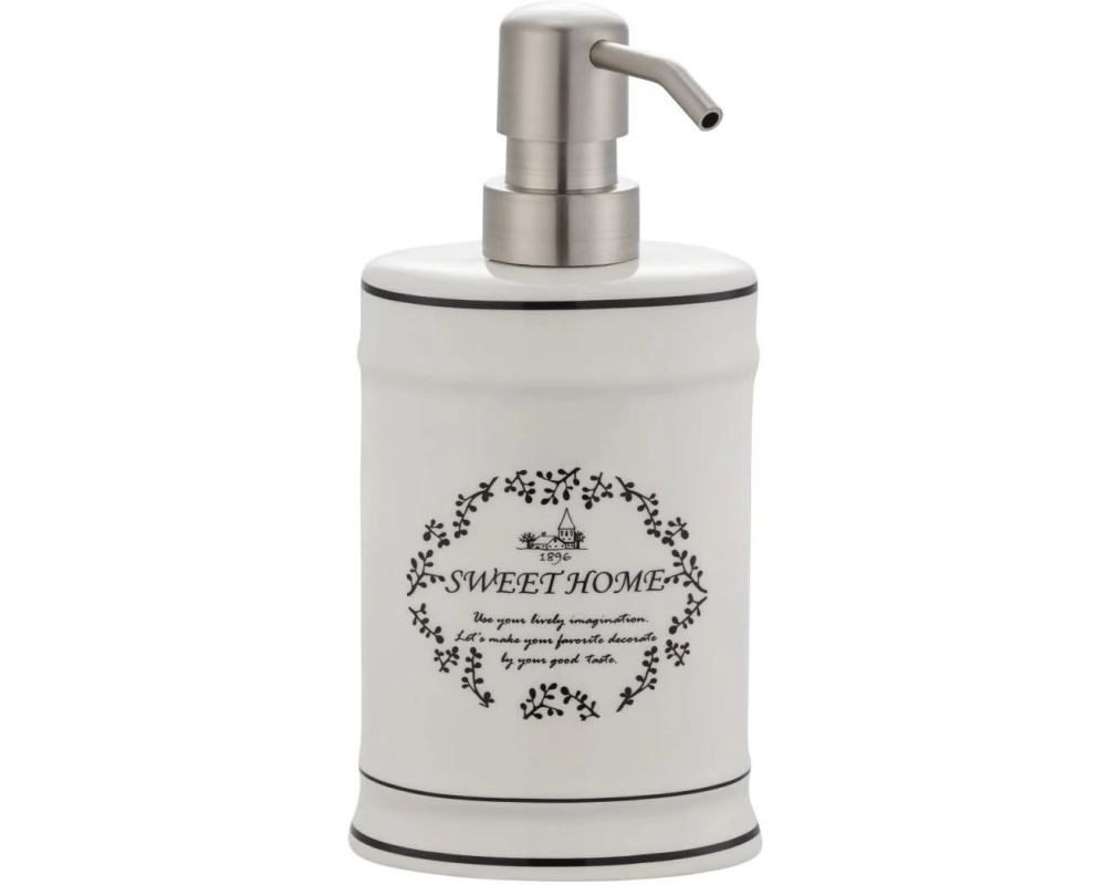diaqua Seifenspender Sweet Home weiss 270 ml, Weiss
