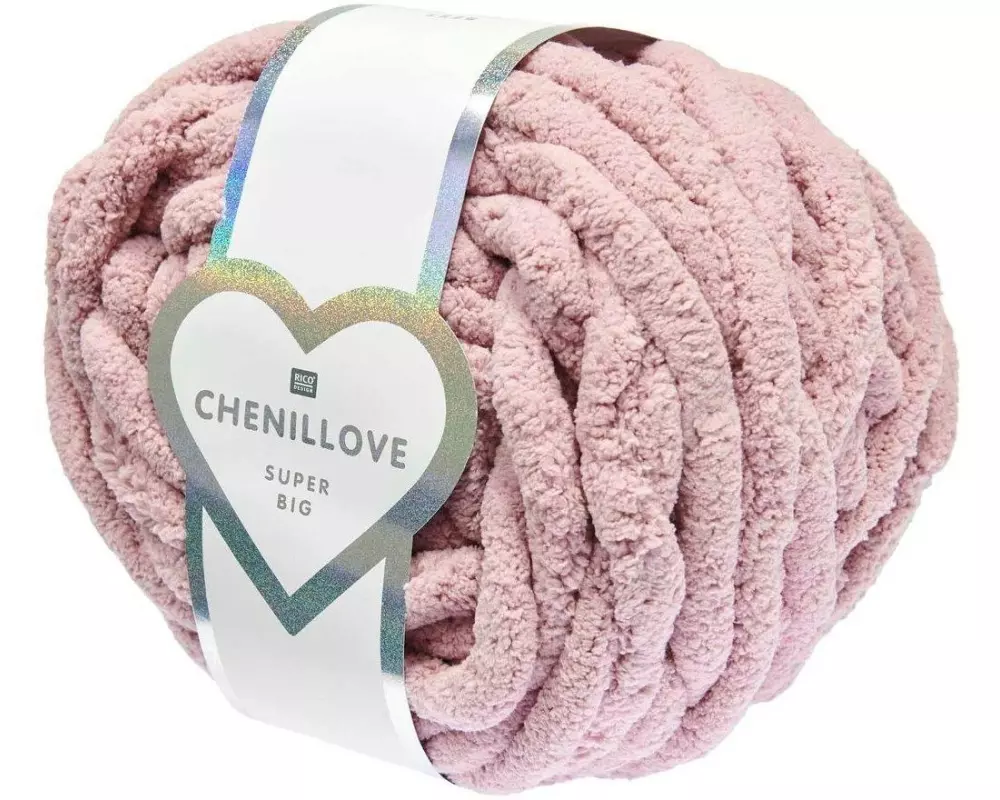 Rico Design Wolle Rico Chenillove Super Big 300 g, Flieder