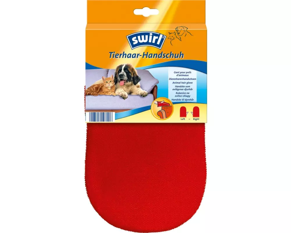 Swirl Tierhaar-Handschuh