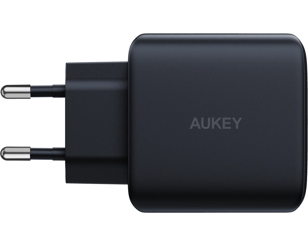 AUKEY Omnia II Dual 45W GaN PD PA-B4T BK 2-Port USB-C Wall Charger B.