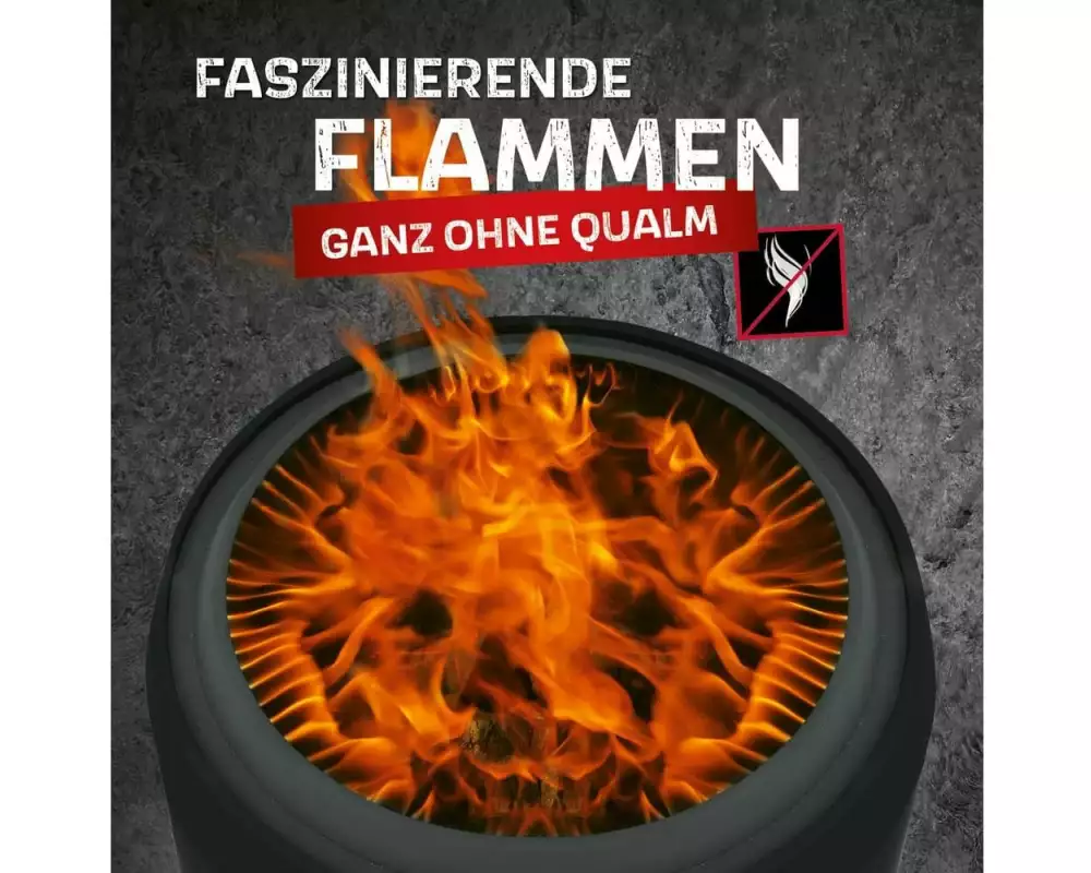 Landmann Feuerkorb rauchfrei high 50 cm schwarz