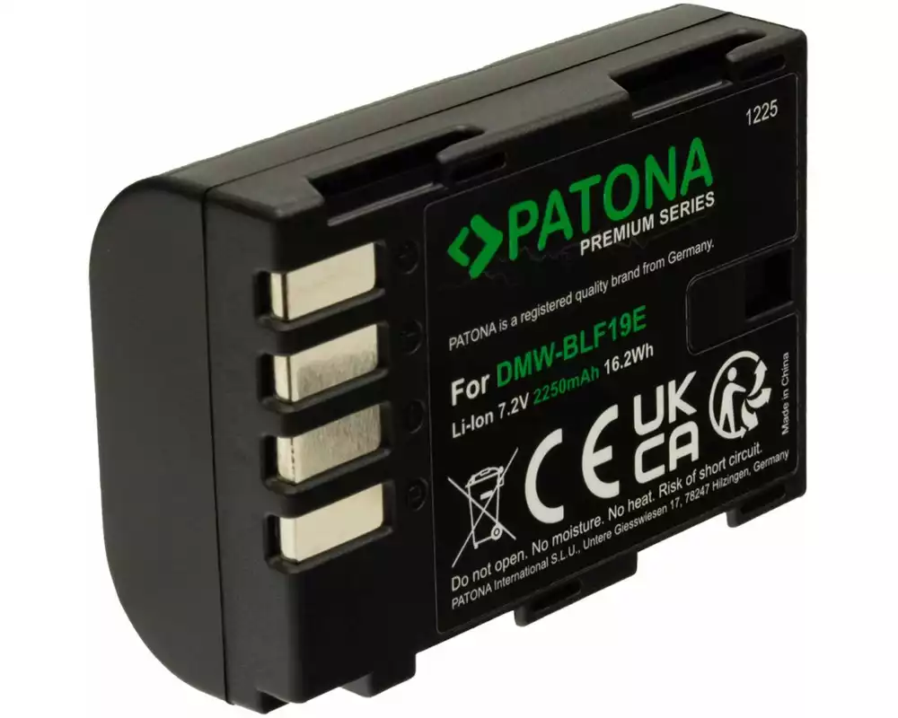 Patona Digitalkamera-Akku DMW-BLF19E