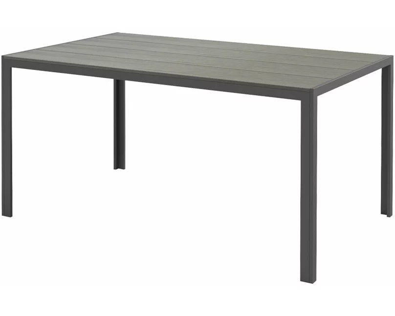 FS-STAR Gartentisch 150x90 cm anthrazit