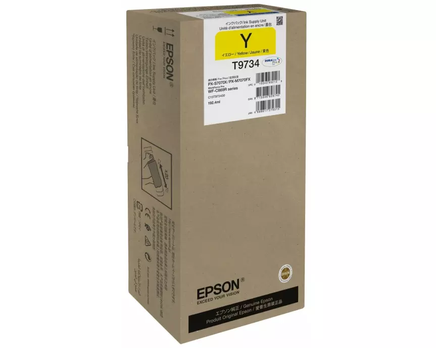 EPSON Ink Tank Yellow XL 22,000 pages WF-C869R