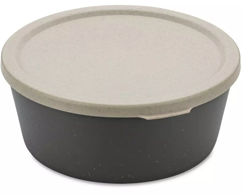 Koziol Vorratsbehälter Connect 0.4 l, Dunkelgrau/Grau