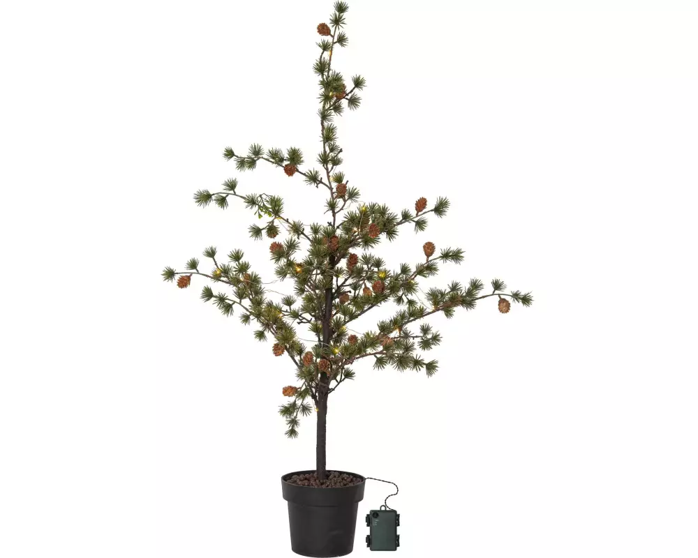 Star Trading Baum Larix, 1.17 m, Grün, 40 LED