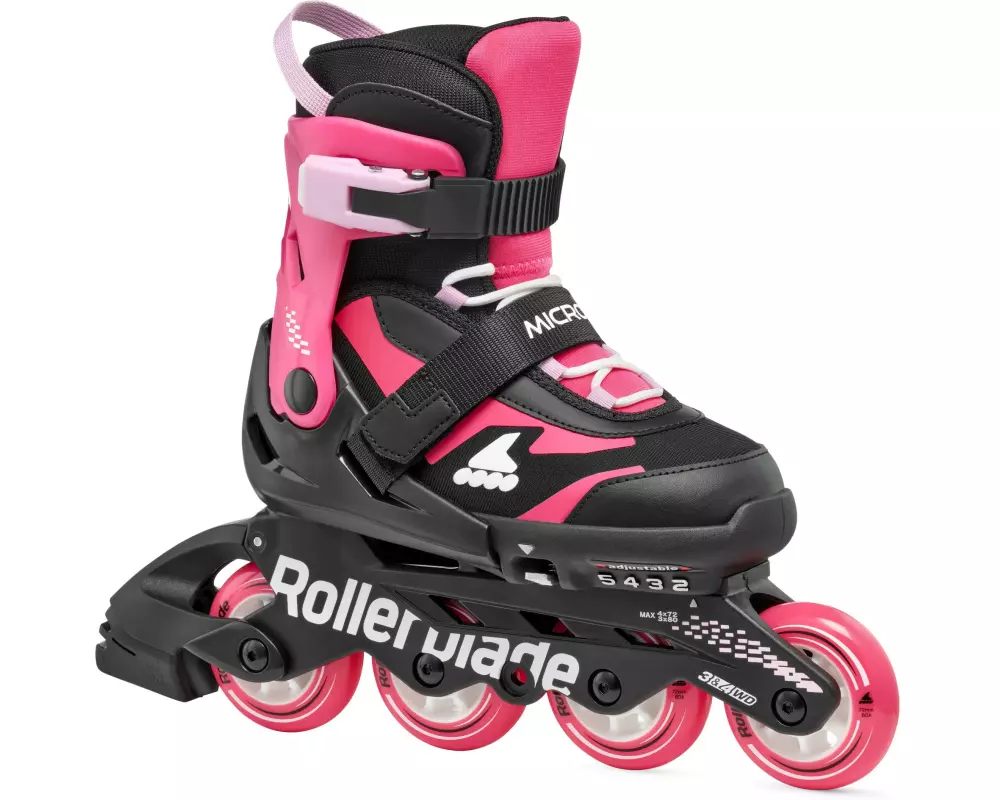 ROLLERBLADE Inline-Skates Microblade Schwarz/Pink, 33-36.5