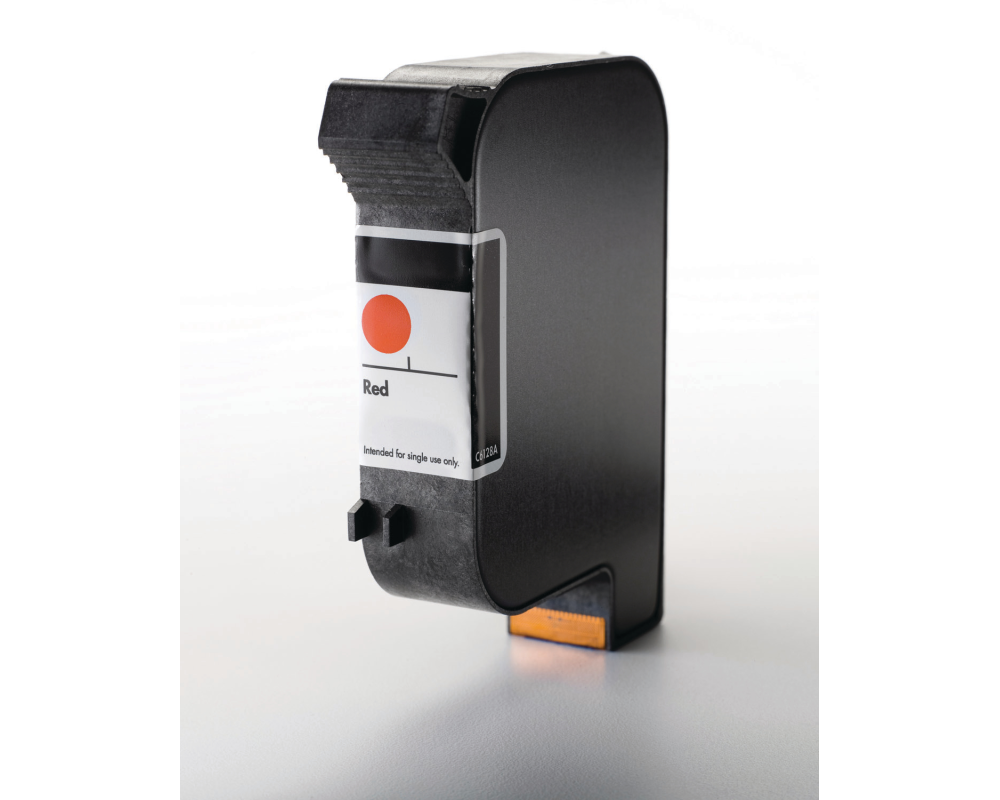 HP SPS Tintenpatrone rot C6128A Disposable Non Fluorescent