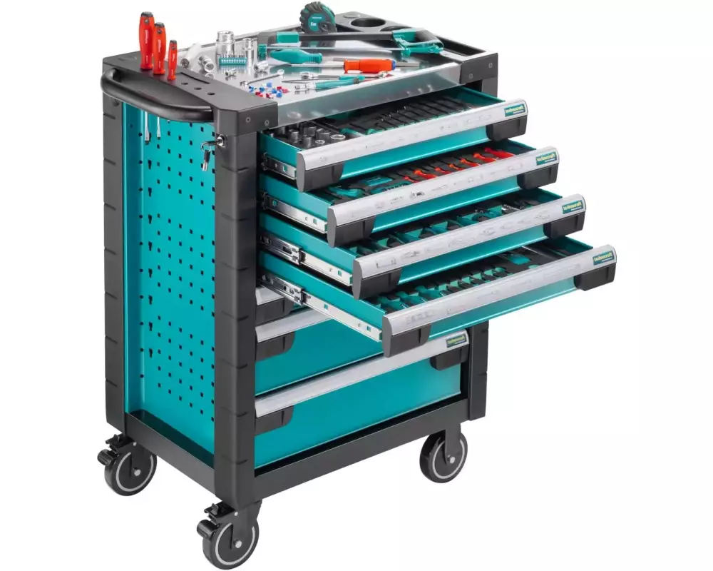 Technocraft Werkstattwagen ALLROUND 2.0 169-tlg.