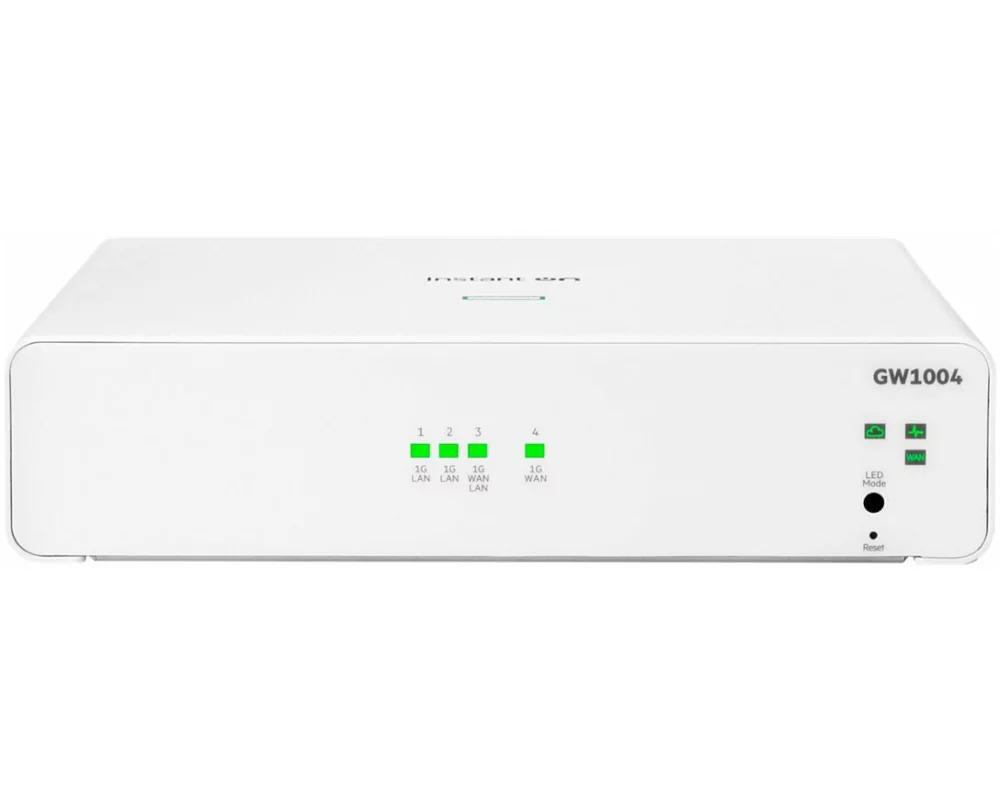 HPE Networking Instant On SG1004 Secure Gateway, 4 Port 1Gbit/s