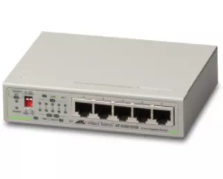 Allied Telesis AT-GS910/5E-50 Unmanaged Gigabit Ethernet (10/100/1000) Grau