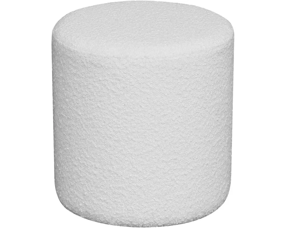 House Nordic Pouf Ejby Weiss