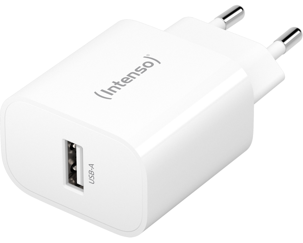INTENSO Power Adapter W5A Charger 7800512 5W, USB-A, white