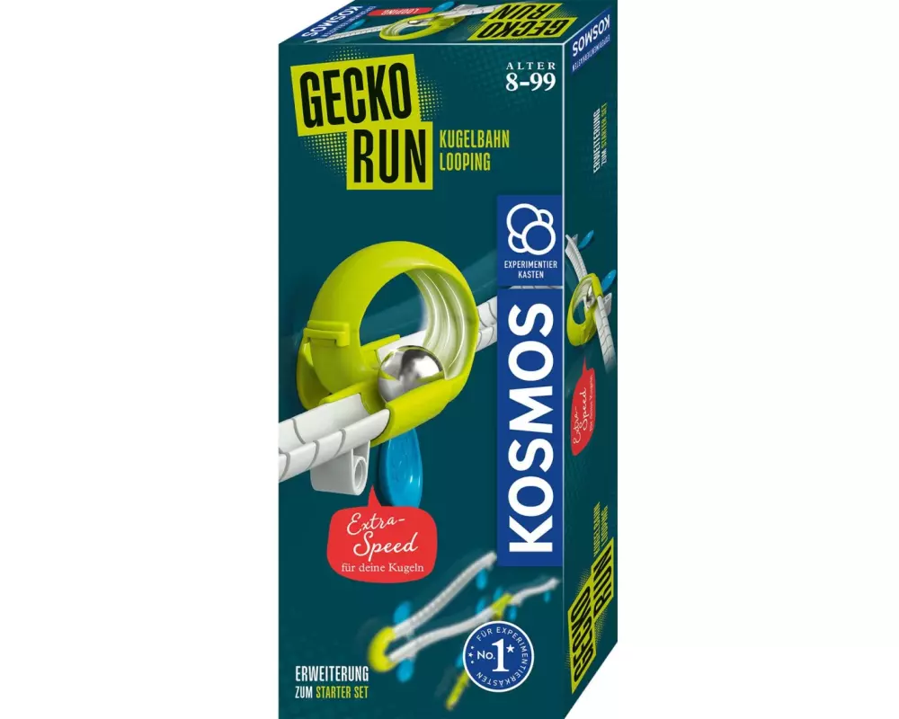 Kosmos Gecko Run Kugelbahn Looping -DE-