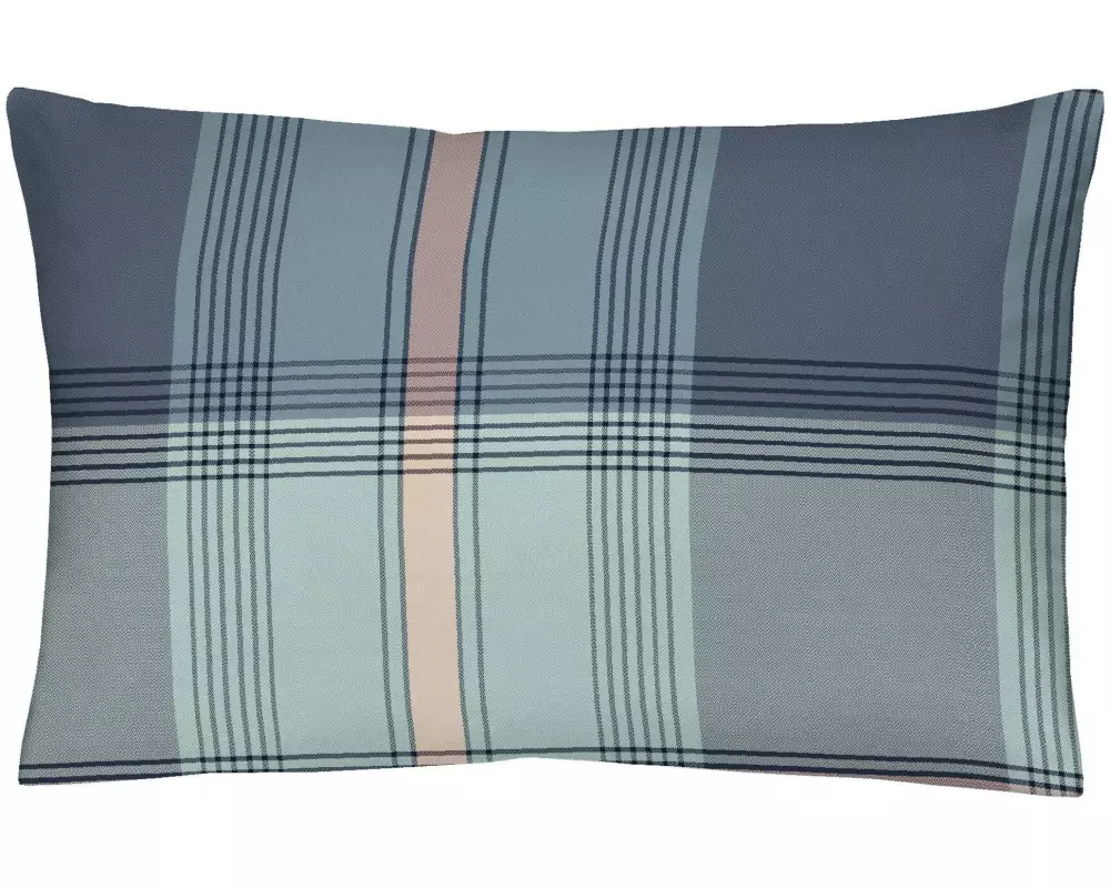 Home Fashion Kopfkissenbezug Satin Nickel 50 x 70 cm