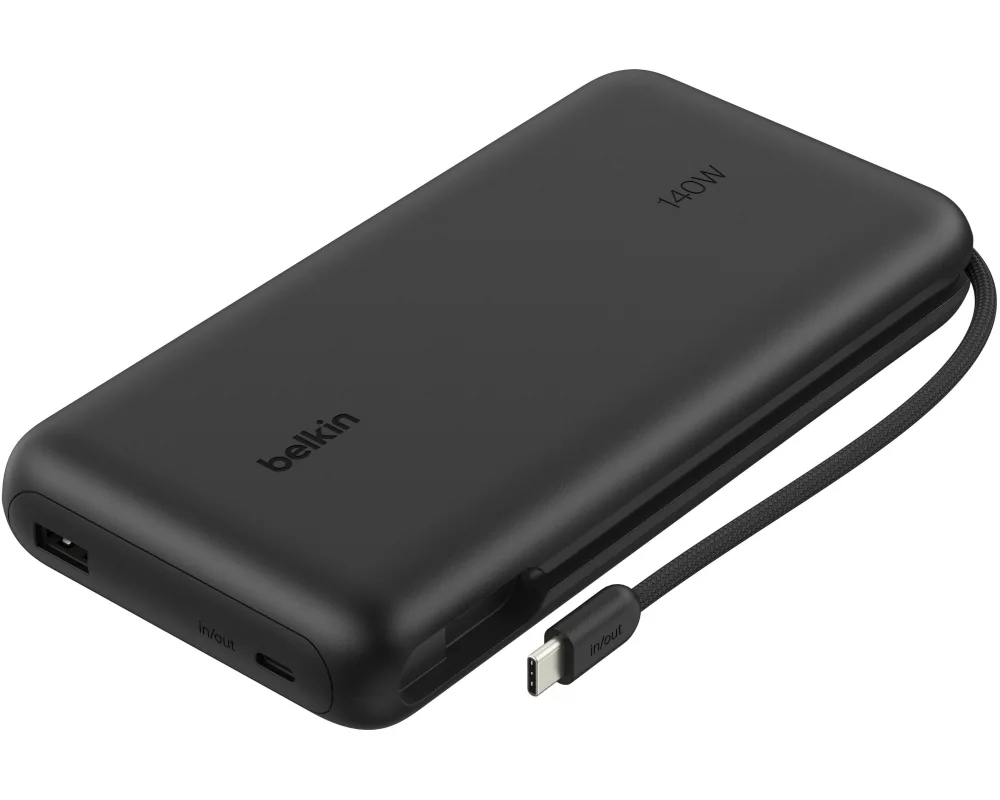 Belkin BoostCharge 25000 mAh 140 W Power Delivery Schwarz