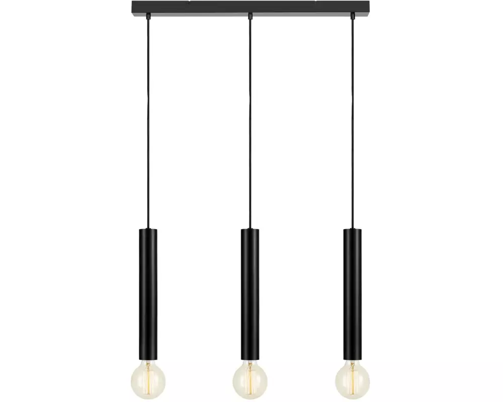 Markslöjd Pendelleuchte Sencillo, 3 x E27, max. 40W, Schwarz