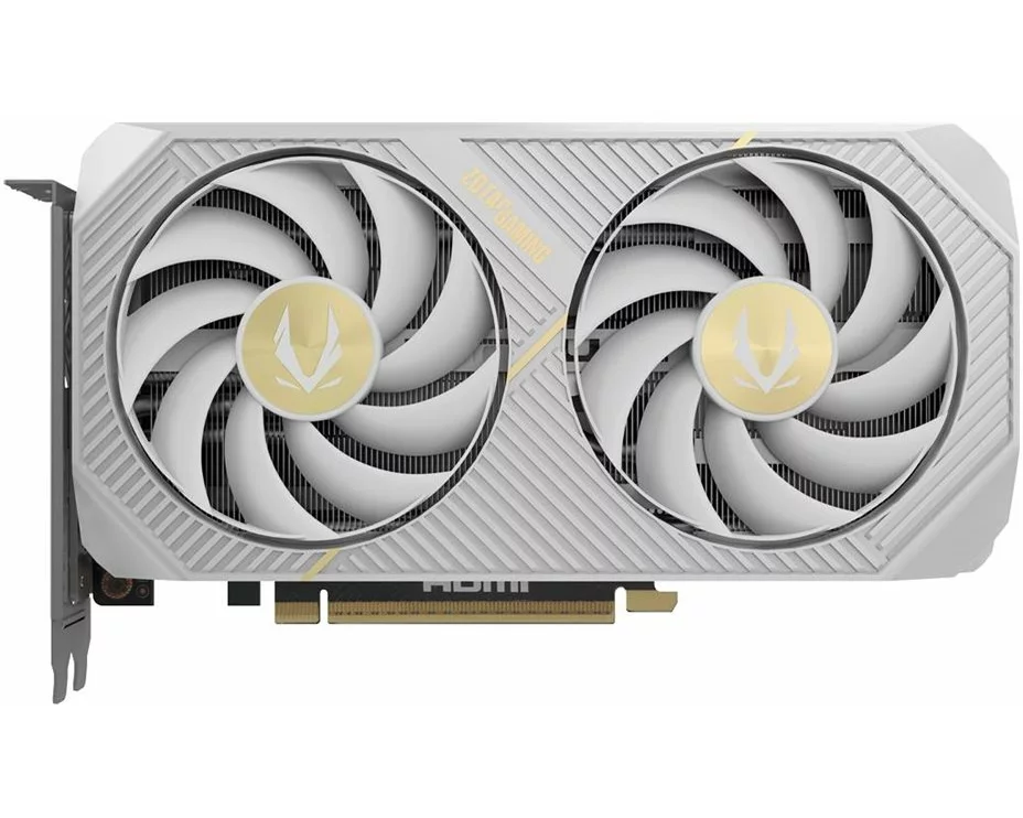 Zotac GAMING GeForce RTX 5060 Ti Twin Edge OC. Graphics processor family: NVIDIA, Graphics processor: GeForce RTX 5060 Ti. Discrete graphics card memory: 16 GB, Graphics card memory type: GDDR7, Memory bus: 128 bit. Maximum resolution: 7680 x 4320 pixels. DirectX version: 12 Ultimate, OpenGL version: 4.6. Interface type: PCI Express x8 5.0. Cooling type: Active, Number of fans: 2 fan(s)