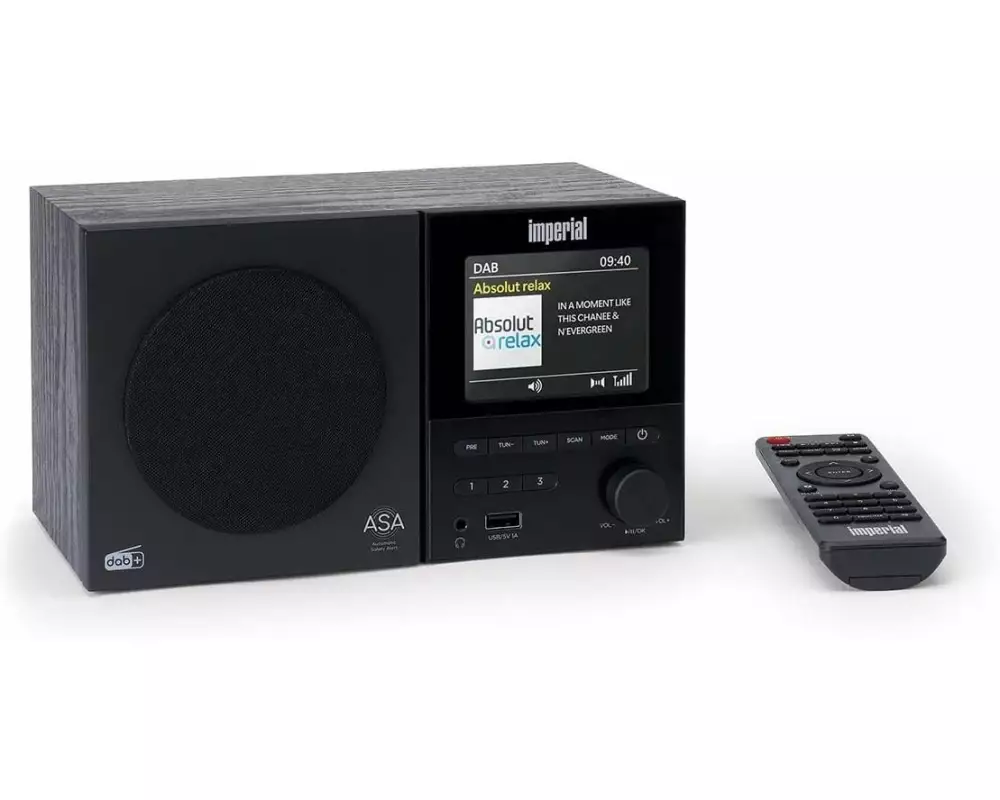 Imperial DAB+ Radio DABMAN-120BK Schwarz
