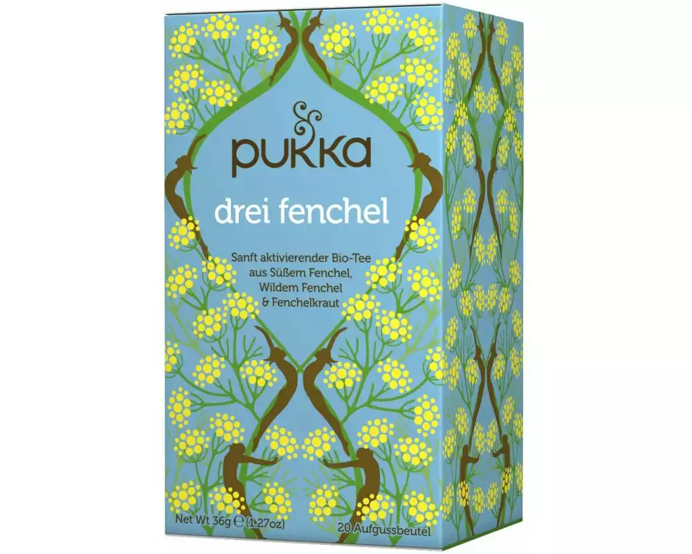 Pukka Teebeutel Bio-Tee Drei Fenchel 20 Stück