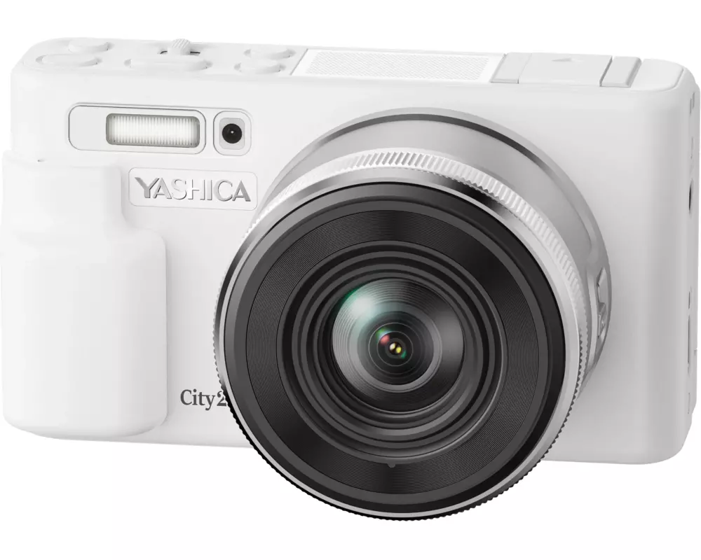 Yashica Fotokamera Yashica City 200 Weiss
