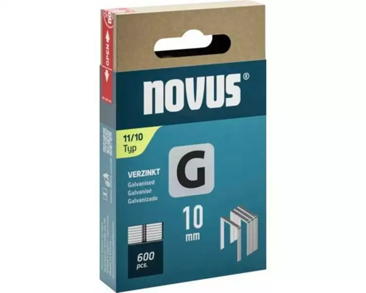 Puag Feindrahtklammer Typ 11 600 Stück, Grau