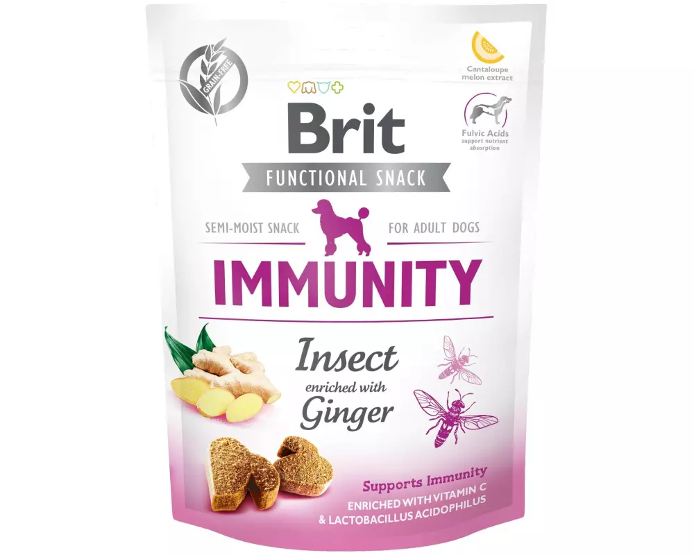 Brit Snack Dog Immunity Insect, 150 g