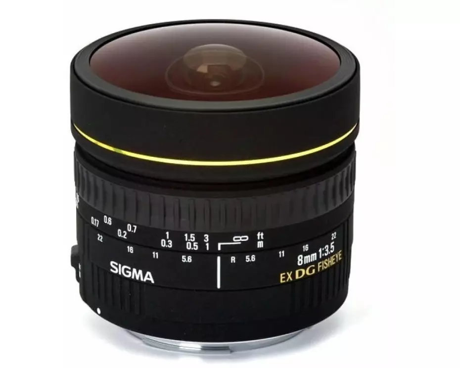 Sigma Festbrennweite 8mm F/3.5 EX DG Fisheye – Canon EF