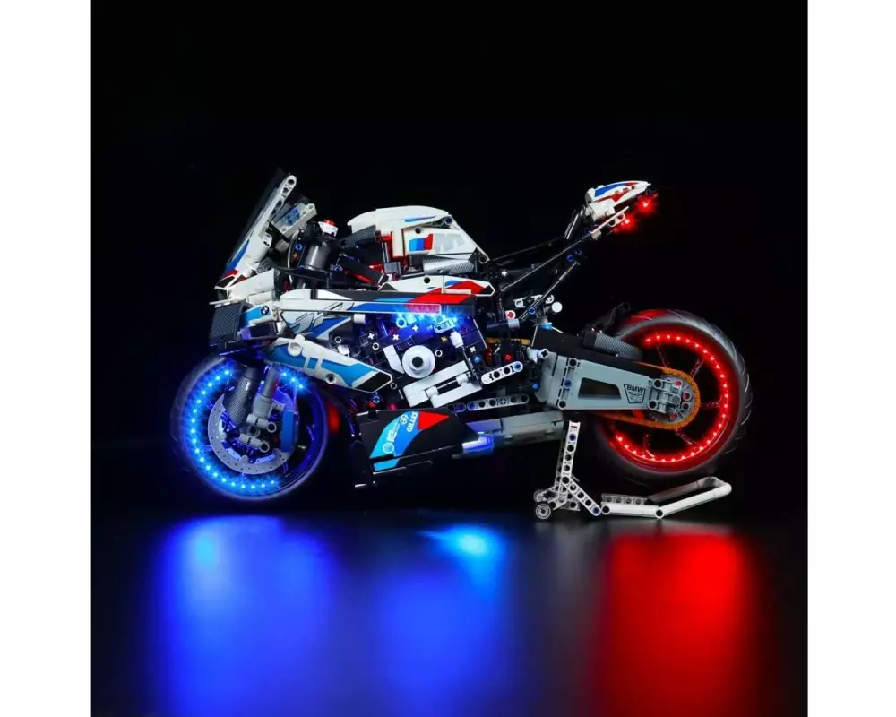 BrickBling LED-Licht-Set für LEGO 42130 BMW Motorrad M1000 RR