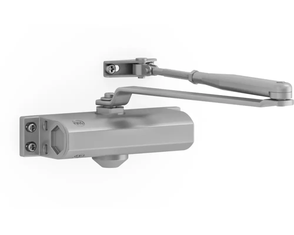 Yale Türschliesser mit Standardarm Serie 3500 Silber