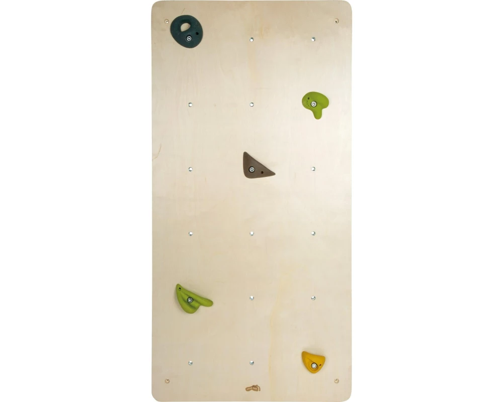 small foot Kletterwand mit Klettersteinen Adventure