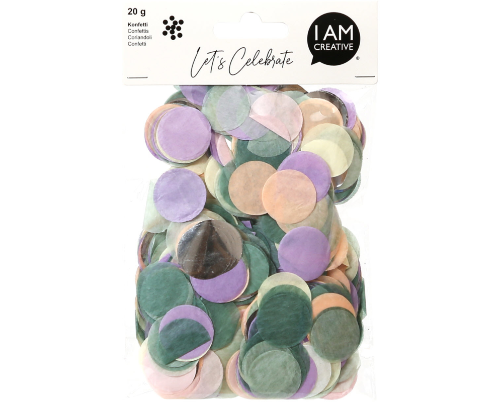 I AM CREATIVE Konfetti, rosa mix 6010.392 20g