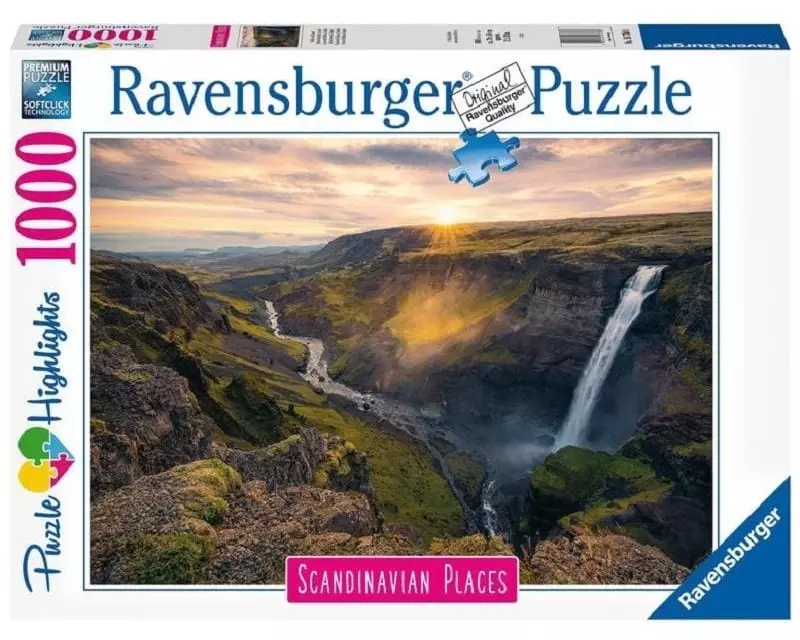 Ravensburger Puzzle Haifoss auf Island