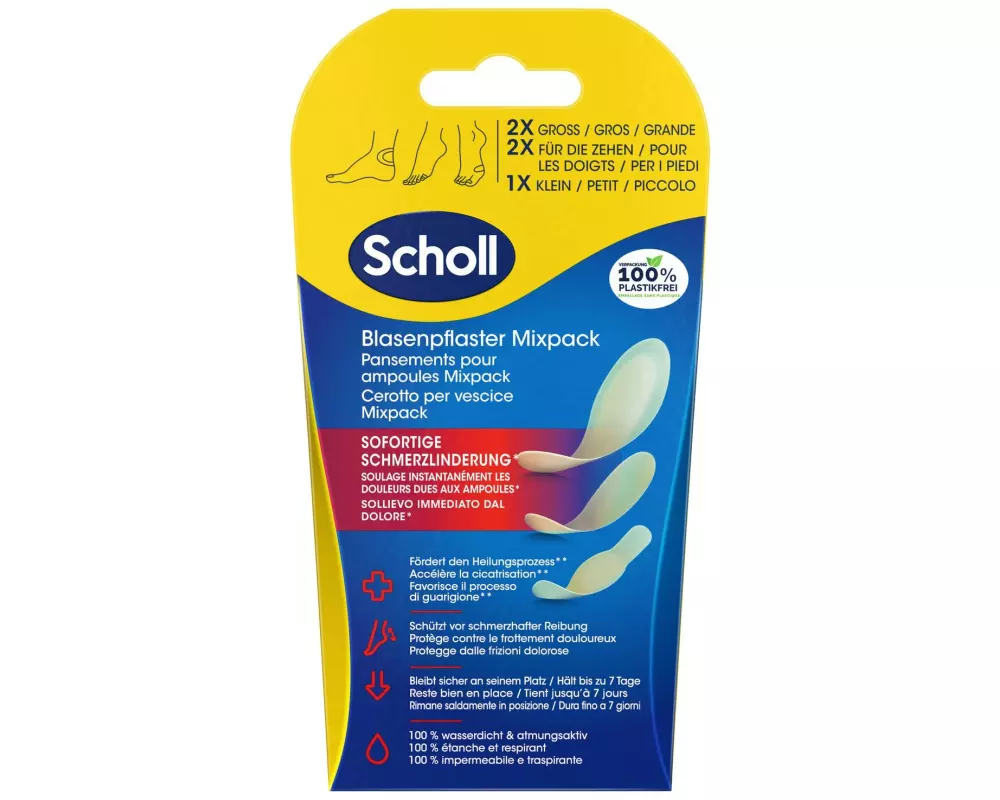 Scholl Blasenpflaster Mixpack 5 Stück