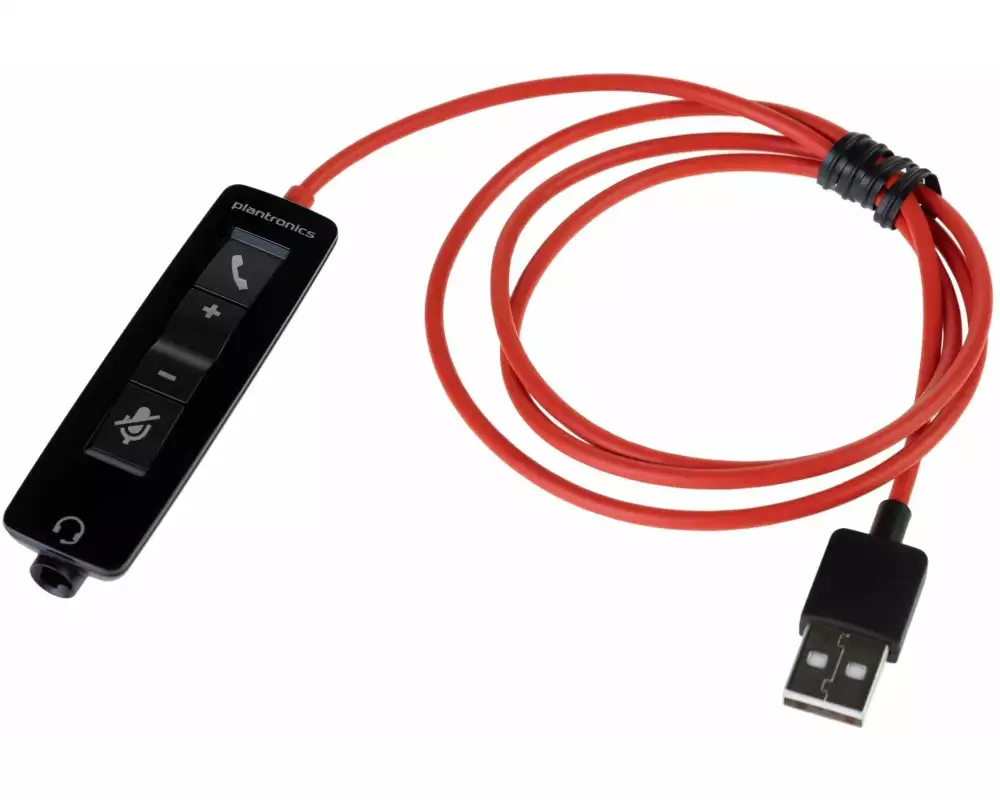 HP Adapter Poly Inline zu Blackwire 5200 USB-A - 3.5 mm Klinke