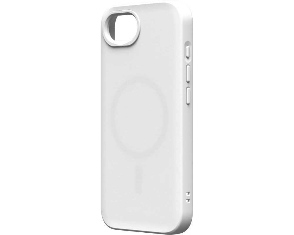 Rhinoshield Back Cover SolidSuit MagSafe iPhone 16e Classic White