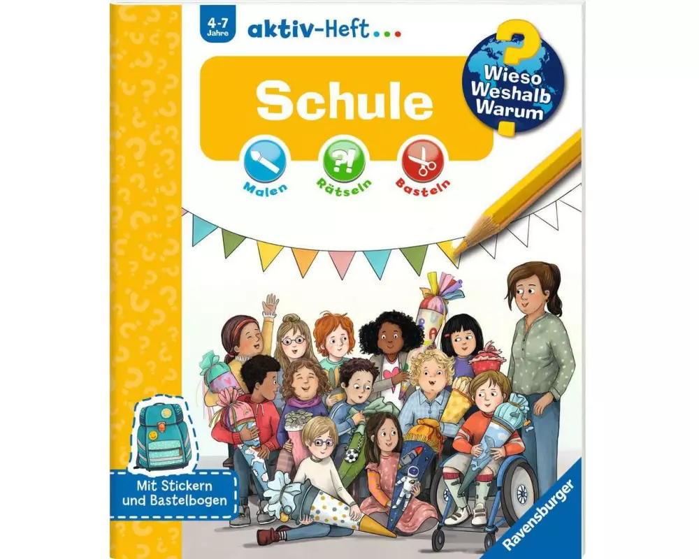 Ravensburger Kinder-Sachbuch WWW aktiv-Heft: Schule