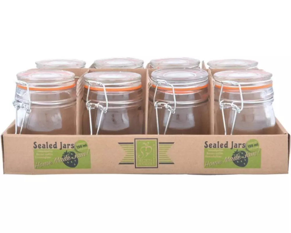 Esschert Design Einmachglas 160 ml, 8 Stück