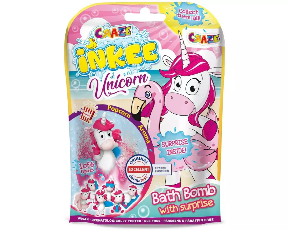 Craze Badekugel Inkee – Unicorn Beach 1 Stück