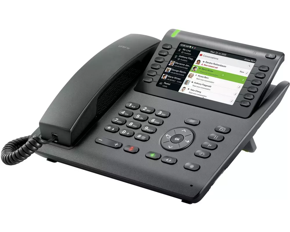 MITEL Tischtelefon CP700 Schwarz